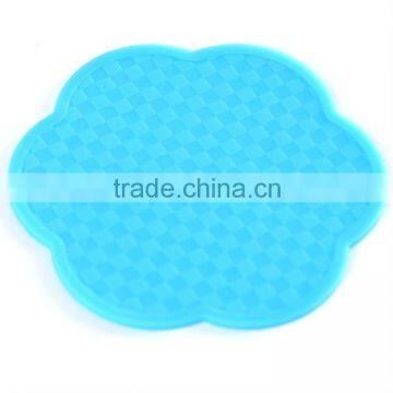 flower shape cup mat