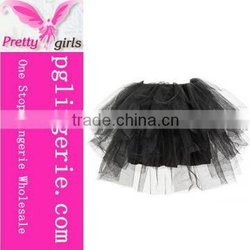 Fashion black and white Christmas Dance Dress Tutu Skirt For Girl