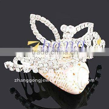 butterfly shaped rhinestone pageant tiara