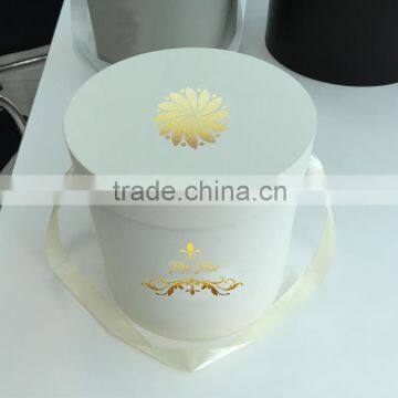 High end Round Luxury Cardboard Flower Box