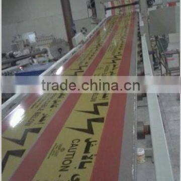 PE plastic tiles machine