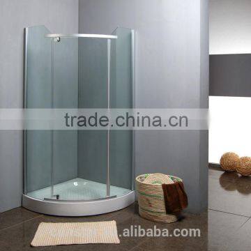 New thick glass shower enclosure