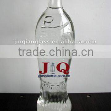 Glass Fish shape Bottle for liquor