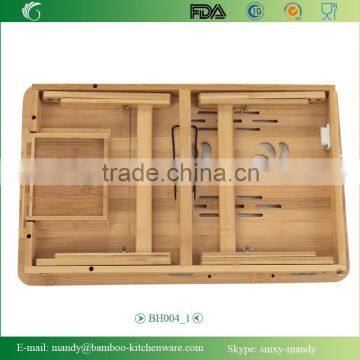 BH004 Foldable Bamboo Desk for Computer | Bamboo Reading Desk | Bamboo Computer Desk photo-2