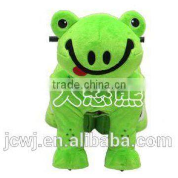 Kids drivable kids electric ride on toy cars-Frog