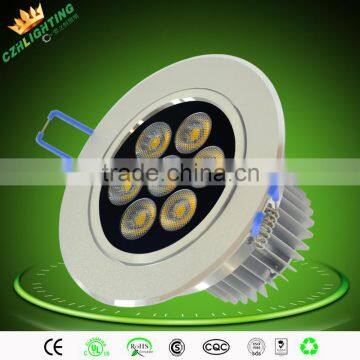 2016 new ceiling light design 7w led ceiling light with plastic cover