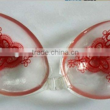 2014Newest Clear Silicone Bra/Women Hot sale Silicone Free Bra/New Silicone Gel Bra/Invisible Gel Bra