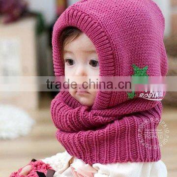 In Stock Children's knitted Cap Cute baby Hat