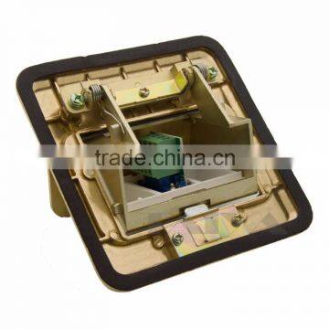 Floor Socket With VGA Female Port With Backside Screw Connection