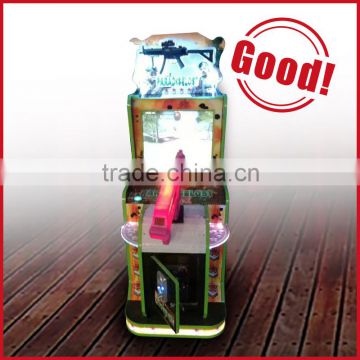 The latest mini children aliens shooting arcade game machine, arcade amusement equipment