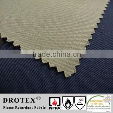 87%Cotton 12%Nylon 1%Antistatic Fiber, 260gsm Flame Retardant & Antistatic Multi Risk Fabric