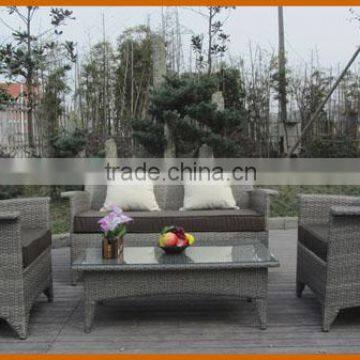 4Pcs Garden Sofa Set Pillow Cover