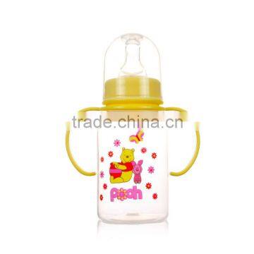 new baby products top 5oz double handle wide-neck safety baby bottle