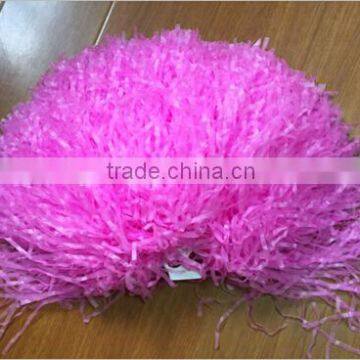 Newly Pink Cheerleading Pom Poms, Plastic Pom Pom
