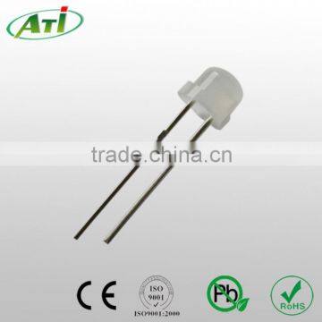 Dip Led White 5mm Straw Hat Led Diode photo-3