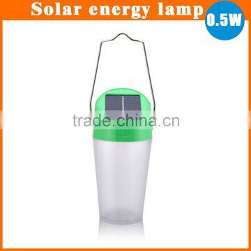 Outdoor traveling waterproof solar panel portable solar led lamp/solar camping lamp/led outdoor light