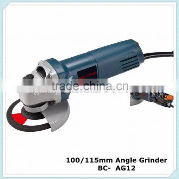 China electric power tools 710W 115mm electric angle grinder