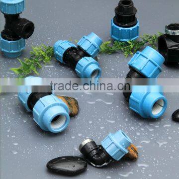 PP compression fitting italian style water plumbing pipe fitting