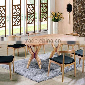 Solid wood dining table, wooden dining table set, Quality Dining table and chair