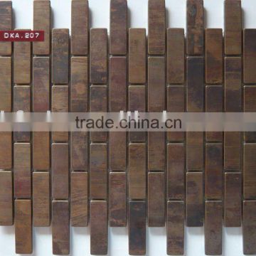 Copper mosaic,metal mosaic tiles