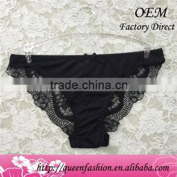 Lace Panties Product Type and Low Cut Panties Type hot sexy women lace transparent g-string