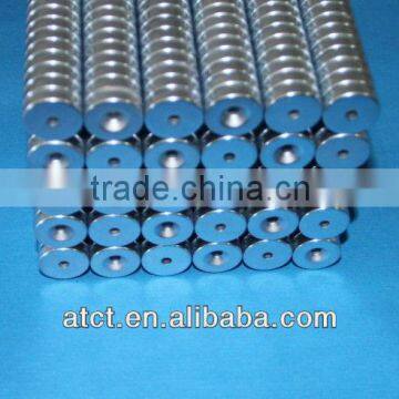 With Countersink Neodymium Cylinder Magnet