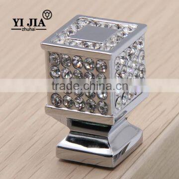 Special zinc furniture small solid cabinet diamond door handles