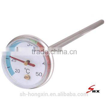 Clear probe cooking food to 50 degree bimetal thermometer