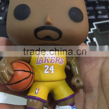 custom mini NBA Player lakers kobe bryant bobble head dolls figurine craft