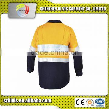 Top Quality hi Vis Safety Shirts With fr Reflective photo-4