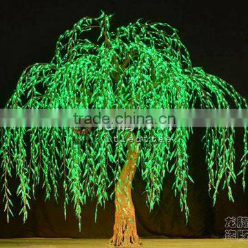 3m simulation outdoor led willow christmas decorative tree light
