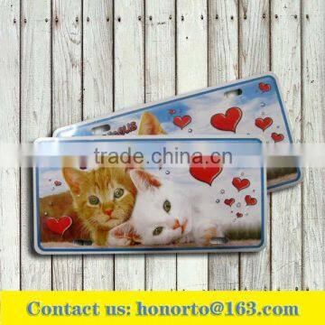 metal business card post code card aluminum postcard