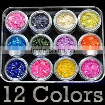glitter powder shell powder