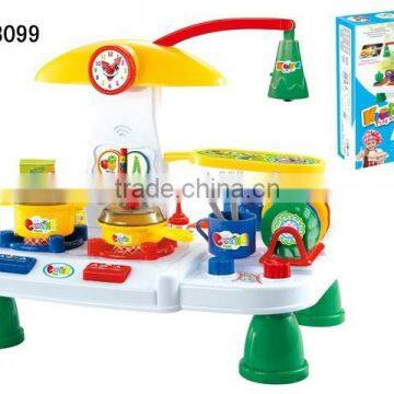 selling cooking toys kitchen set with light and music for children Y5433099