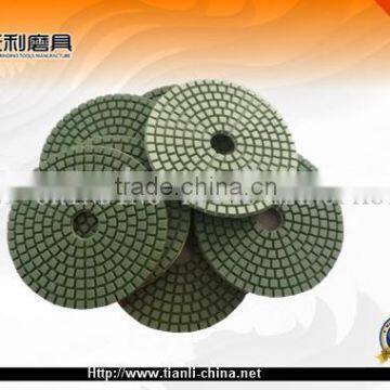 diamond dry and wet abrasive polishing pad for stone and floor