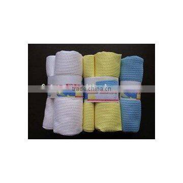 Microfiber cleaning cloth(pearl,warp,welf,tricot)