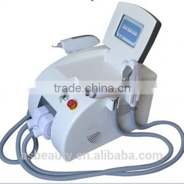 2016 OEM ipl shr hair removal/elight ipl rf nd yag laser