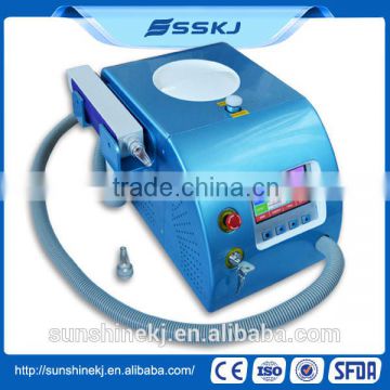 800mj Cheap Price Mini 1-10Hz Laser Beauty Machine/tattoo Removal/skin Whitening Q Switch Laser Tattoo Removal Machine