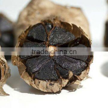 aged black garlic