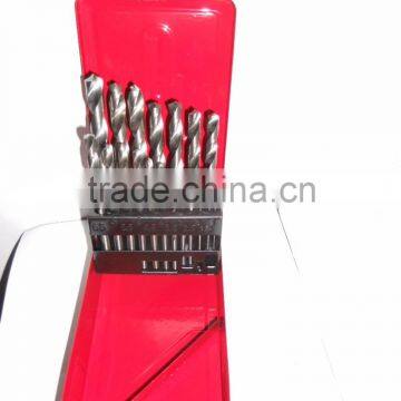 19pcs 1-10mm HSS Drill Bit Set