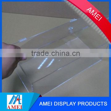 high quality custom clear acrylic box with dividers