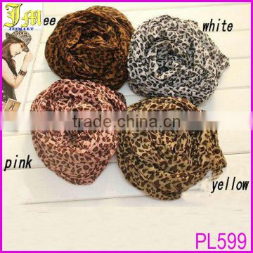 Pei Le Hot Fashion Animal Print Shawl Leopard Grain Ladies Scarf Cotton Blends Women scarves 2014