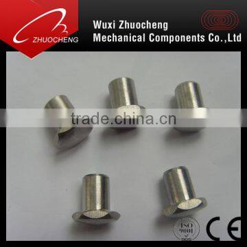 Stainless steel 304 316 dome head semi-tubular rivets with ISO certification