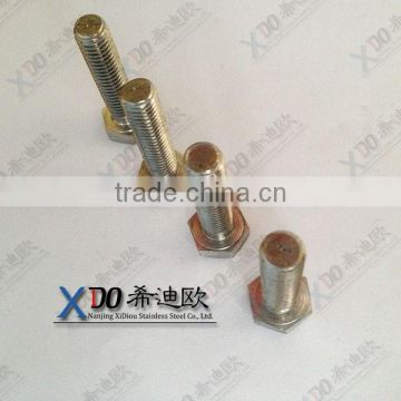 1.4980 hex tap bolts hex screw made in China