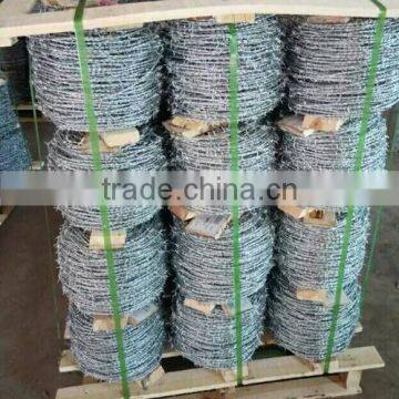 Zinc-aluminum coating Barbed Wire Galfan Barbed Wire