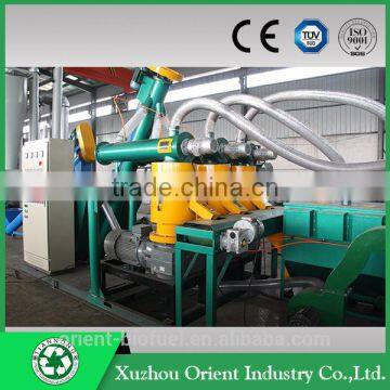 wood pellet making machine complete straw wood pellet line/flat die pellet machine straw pellet machine