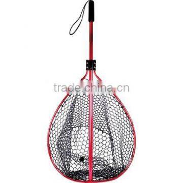 Aluminium Frame Rubber Net Folding Landing Nets