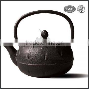 black color enamel wholesales cast iron teapot