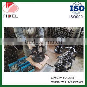 HIGH QUALITY MICRO-ROTAVATOR BLADE SET FOR SALES photo-2