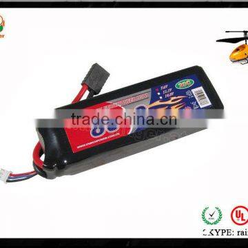 20C 8000mah high capacity Nano-tech RC lipos with original Factory